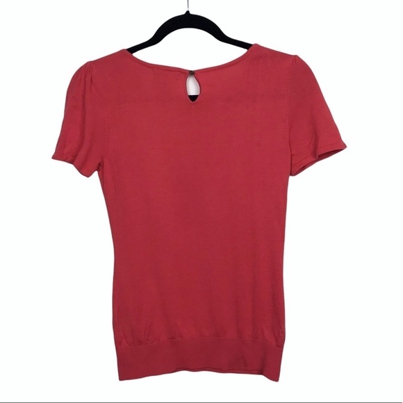 H&M Red Pink Short Sleeve Top - Picture 2 of 10